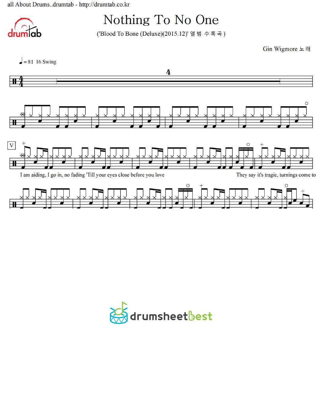 Nothing To No One preview page 1