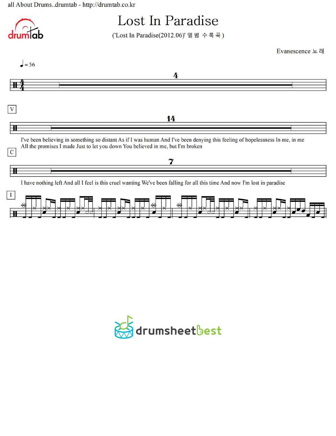 Lost In Paradise preview page 1