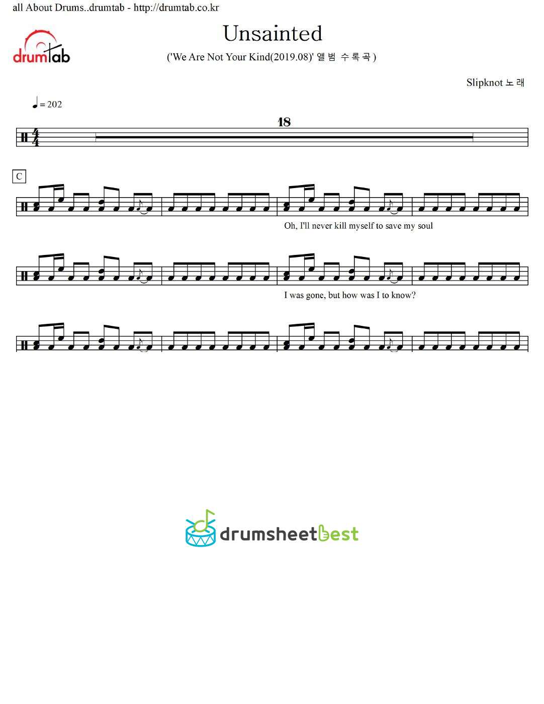 Unsainted preview page 1