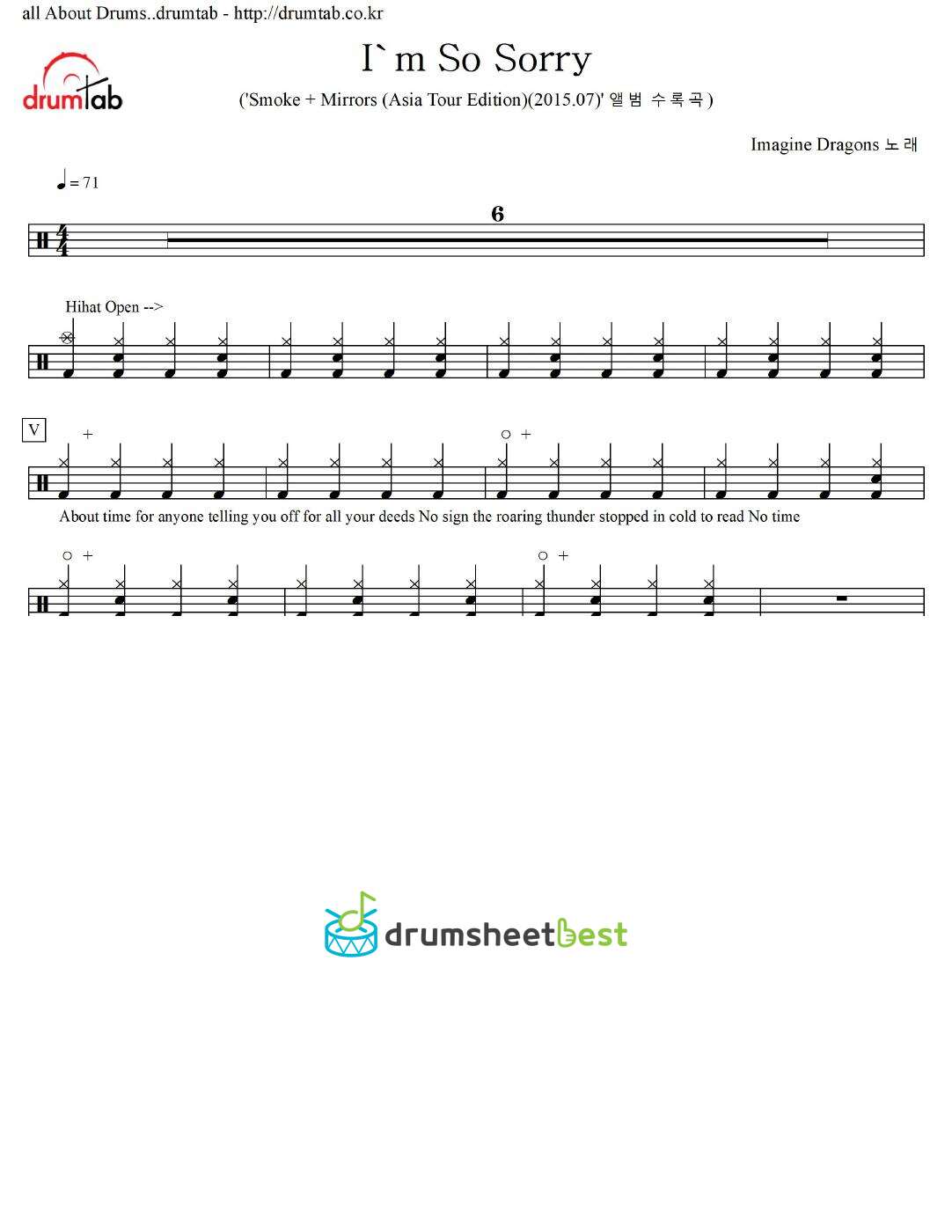 I'm So Sorry preview page 1