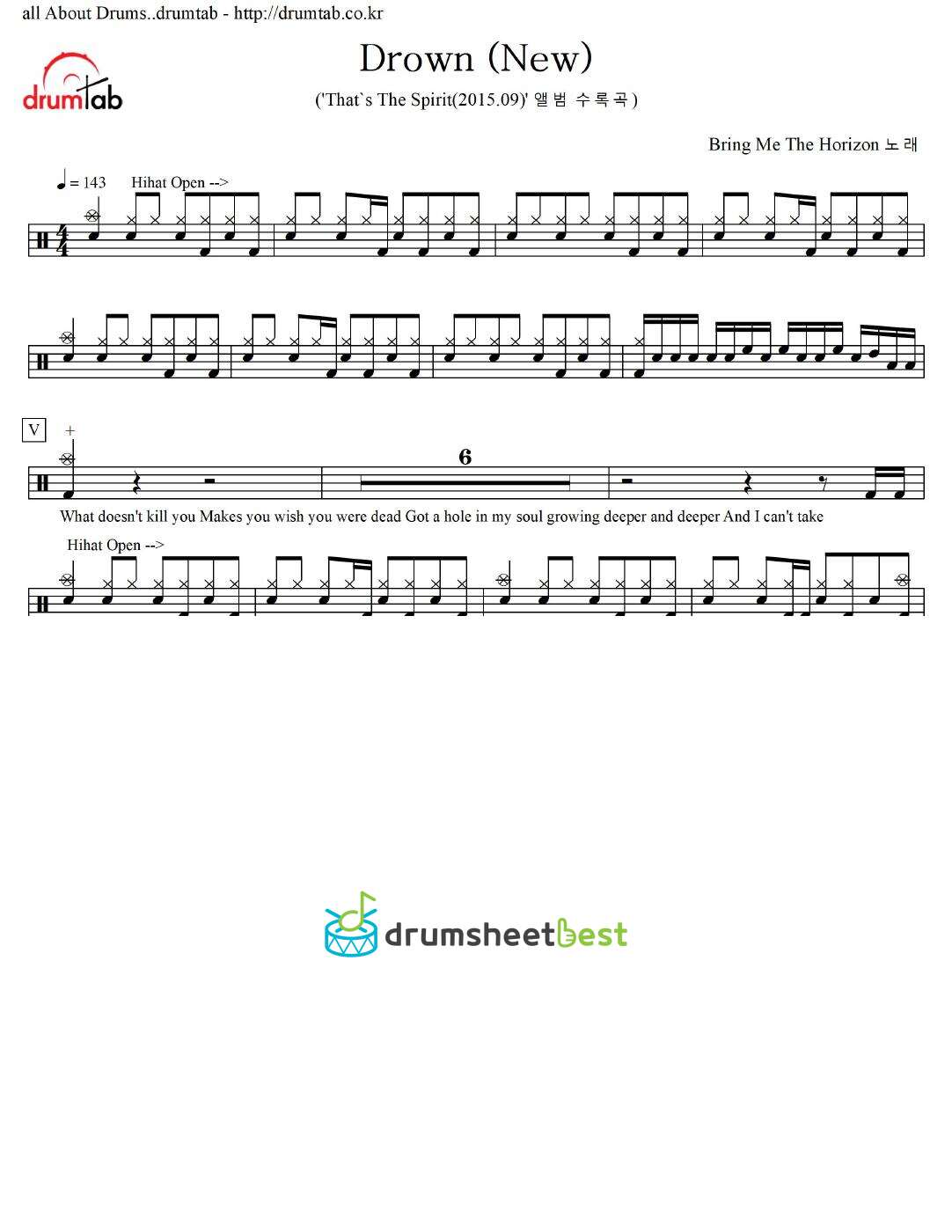 Drown (New) preview page 1