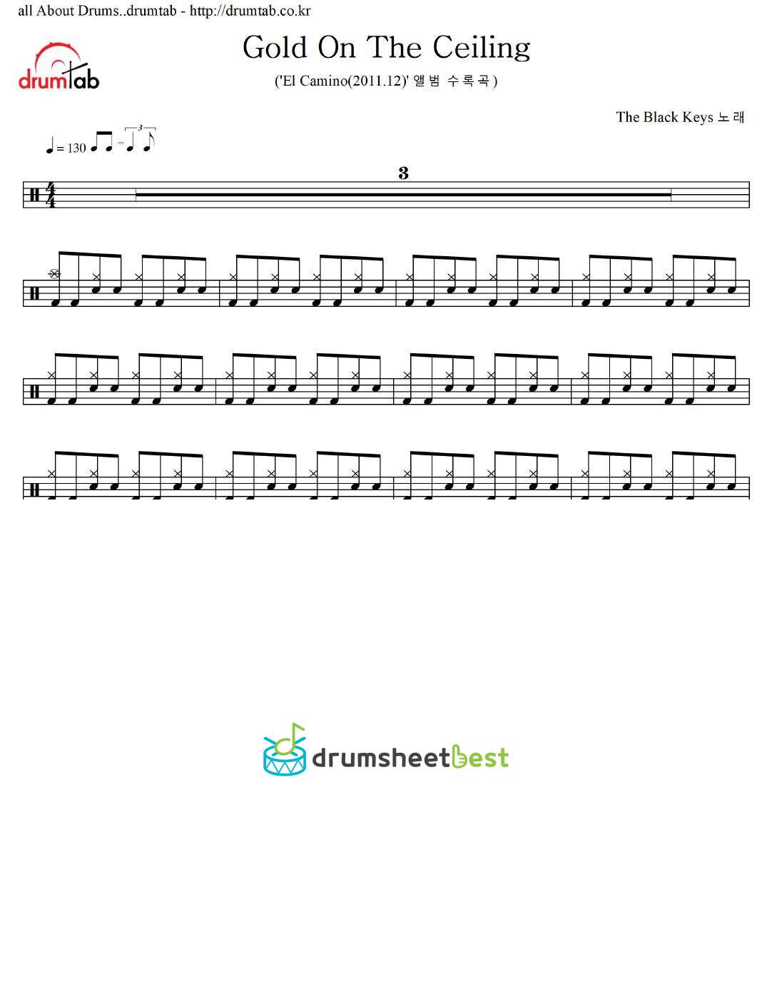 Gold On The Ceiling preview page 1