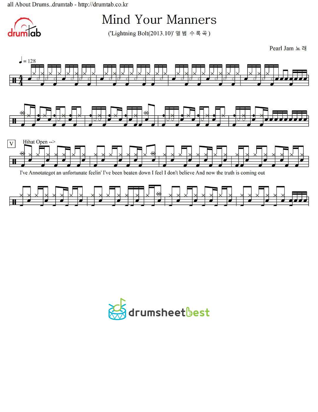 Mind Your Manners preview page 1