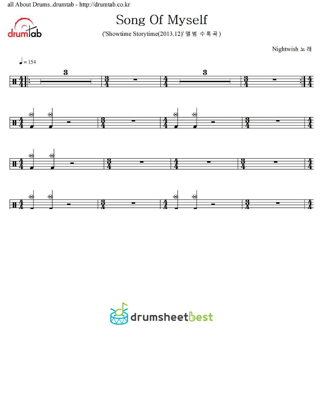 Song Of Myself preview page 1