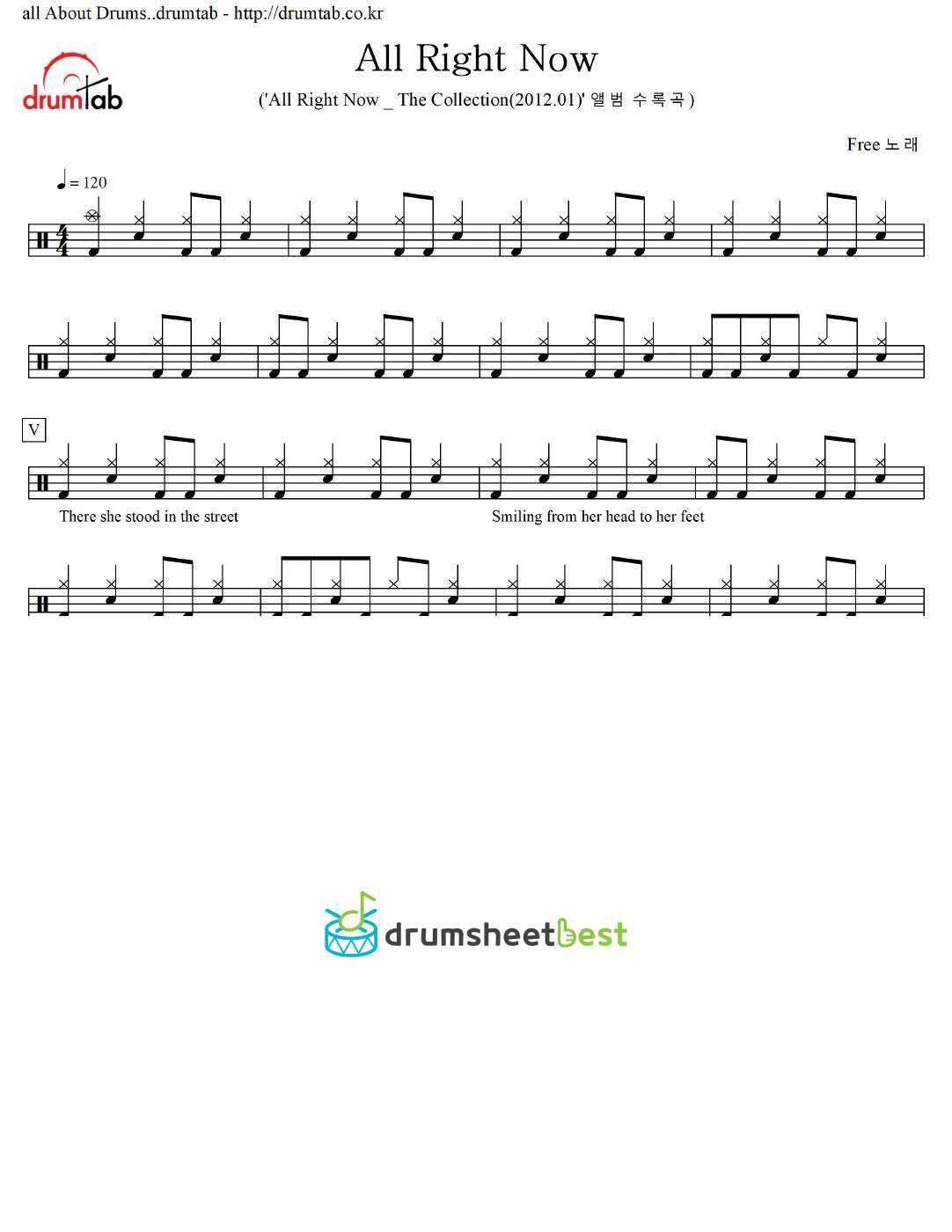 All Right Now preview page 1