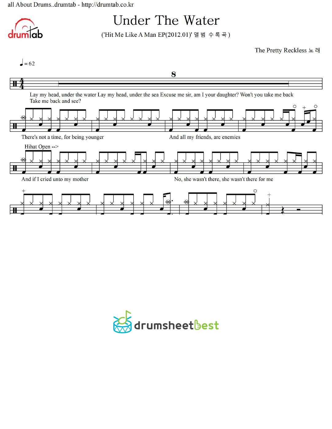 Under The Water preview page 1