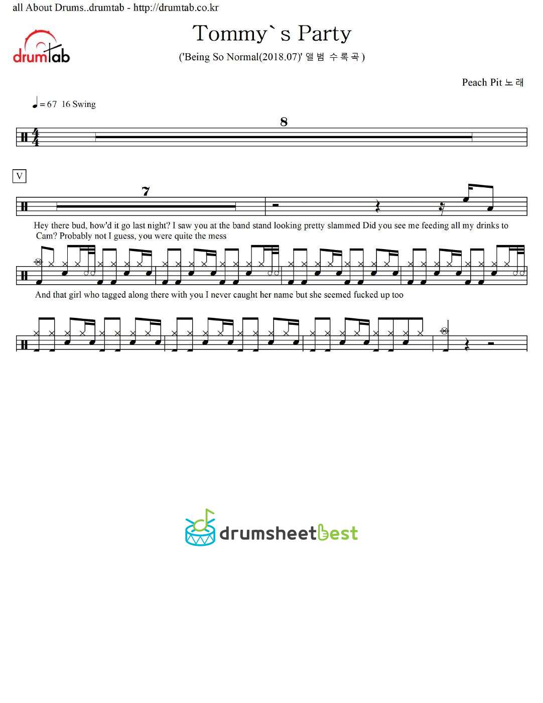 Tommy's Party preview page 1