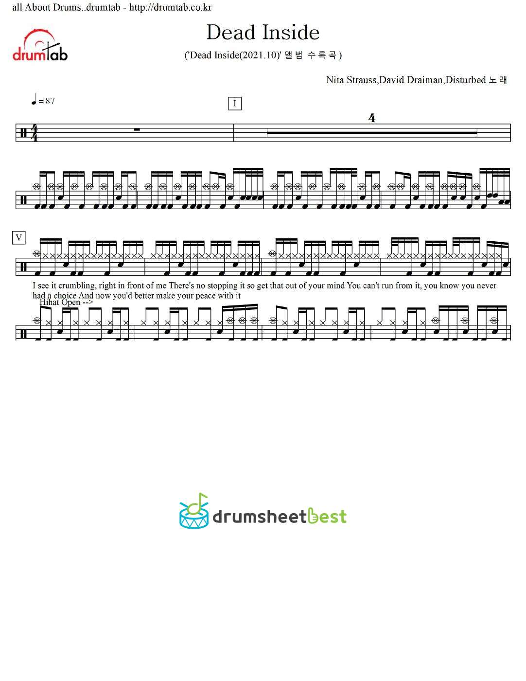 Dead Inside preview page 1