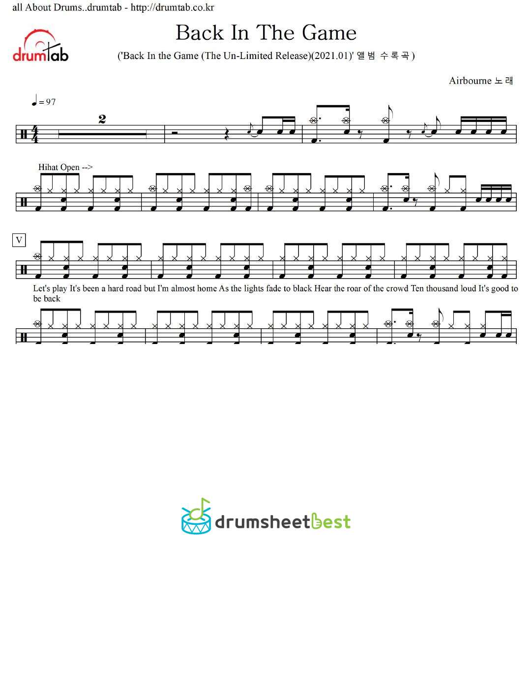 Back In The Game preview page 1