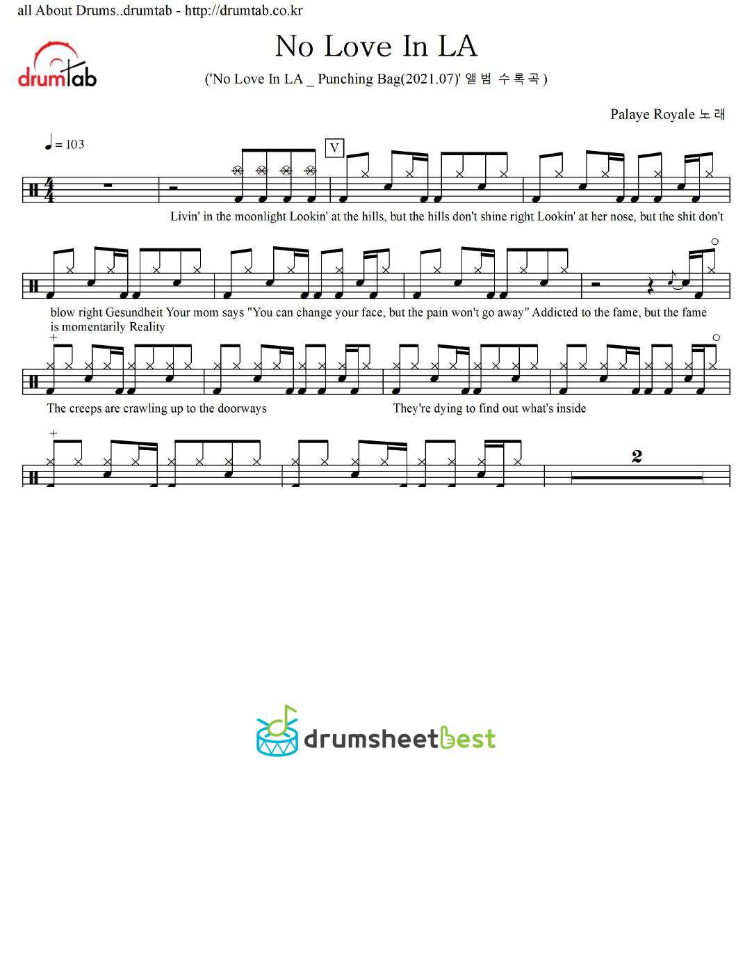 No Love In LA preview page 1