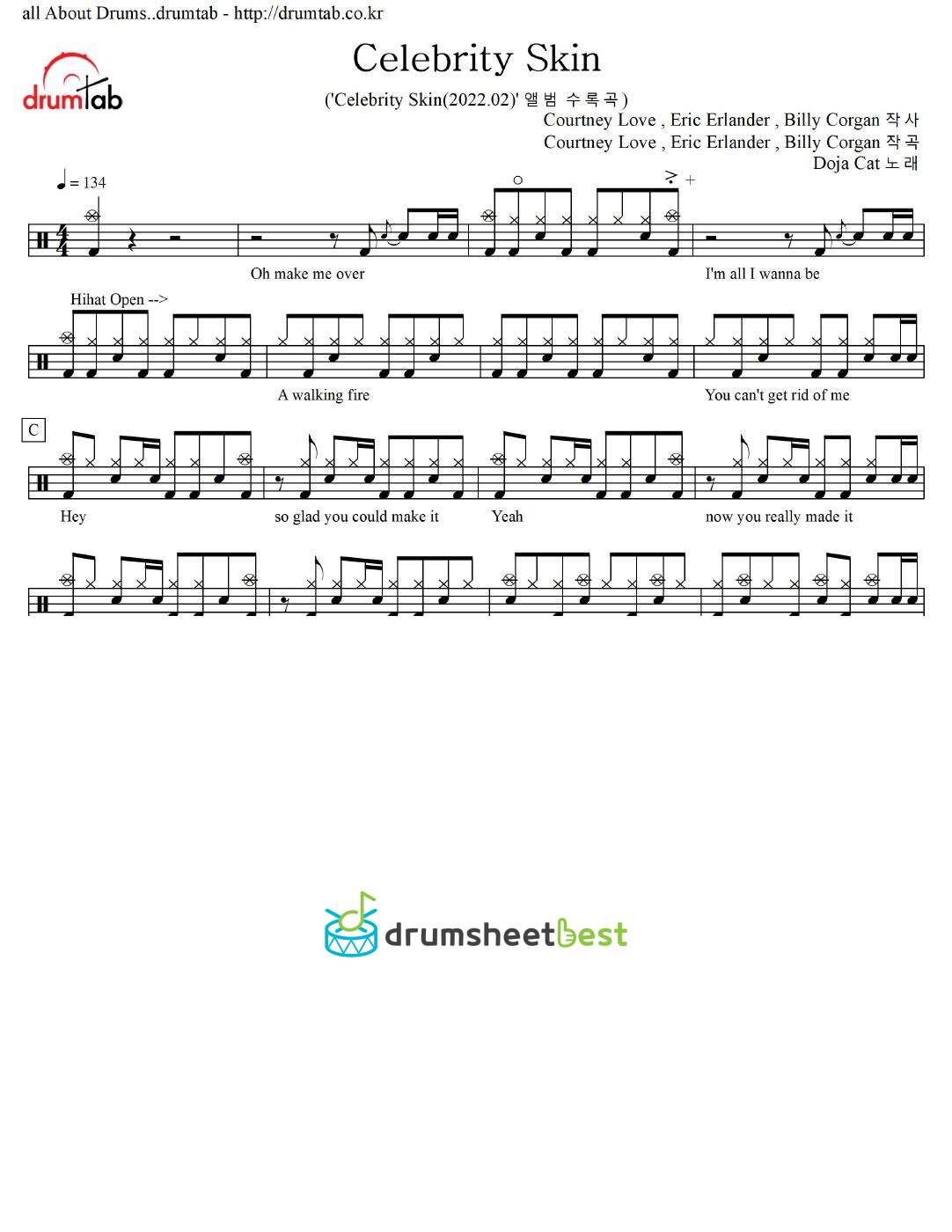 Celebrity Skin preview page 1