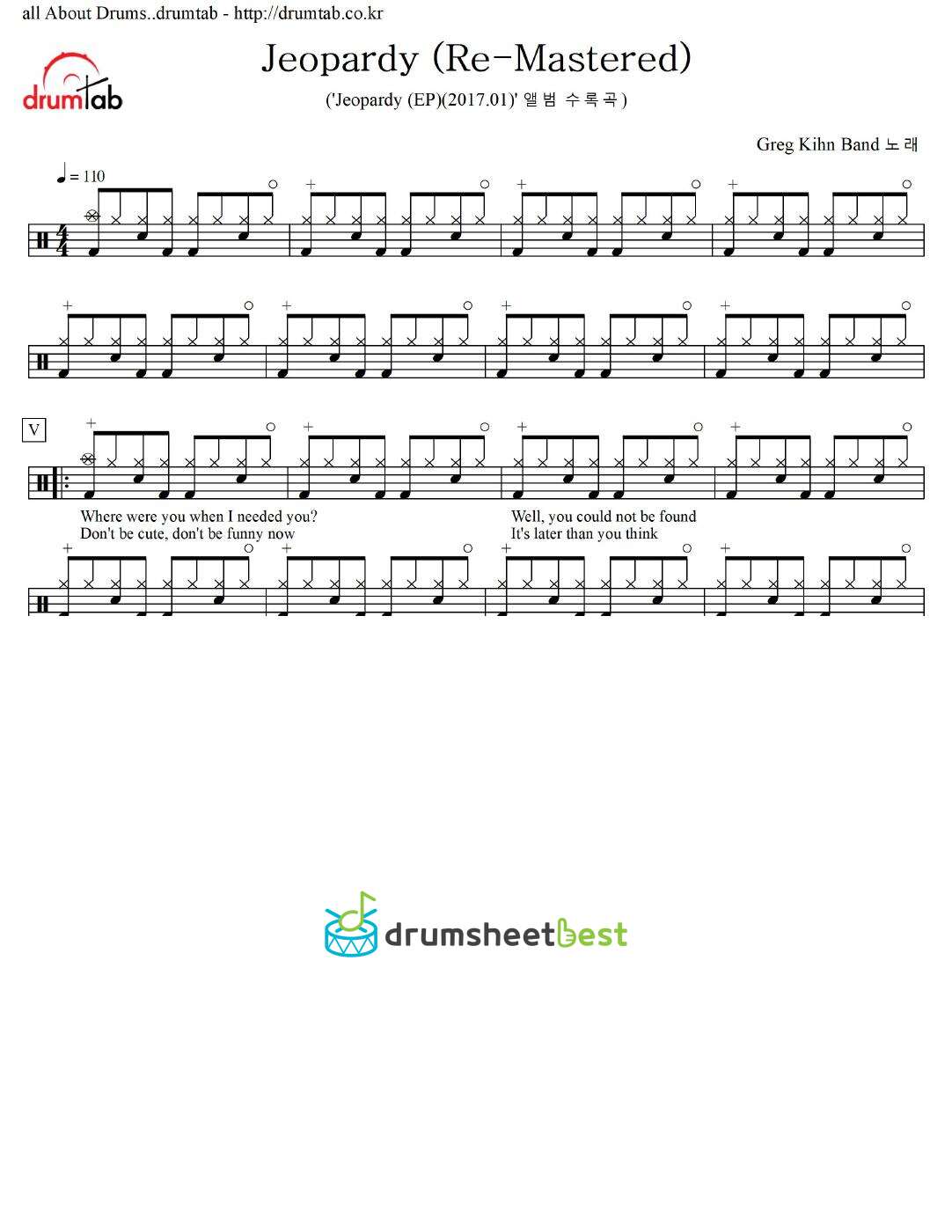 Jeopardy (Re-Mastered) preview page 1