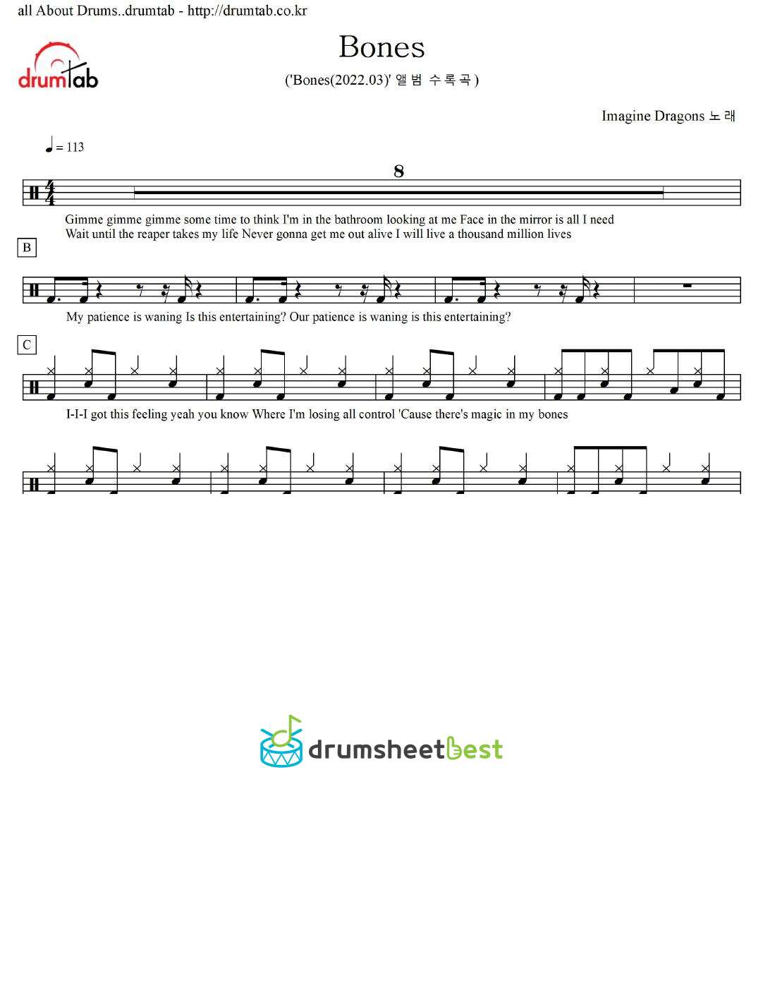 Bones preview page 1