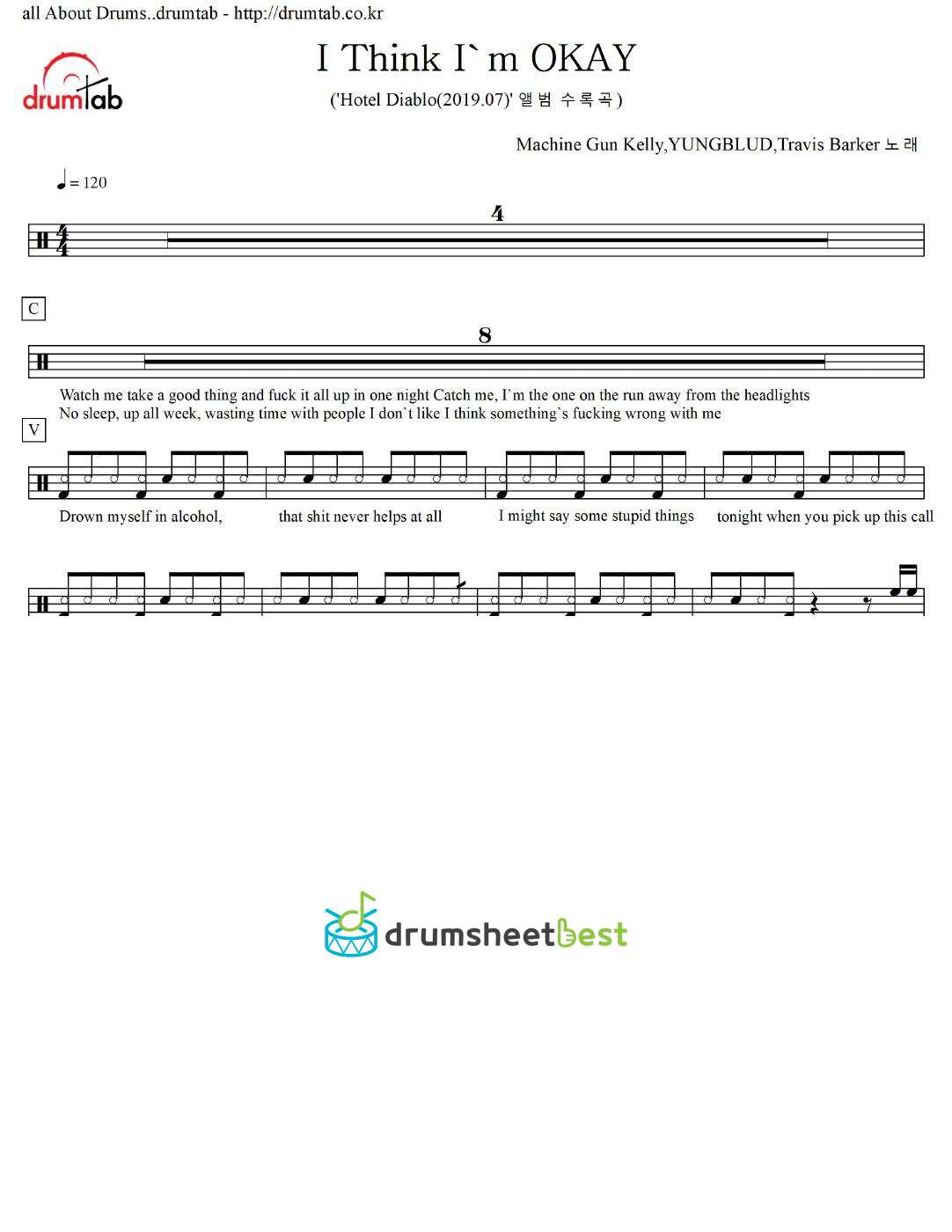 I Think I'm OKAY preview page 1