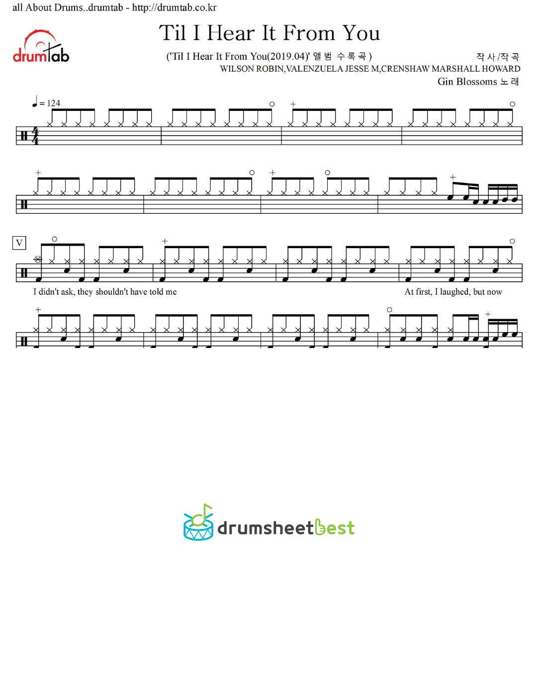 Til I Hear It From You preview page 1