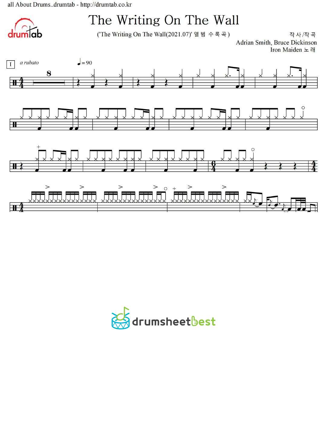 The Writing On The Wall preview page 1