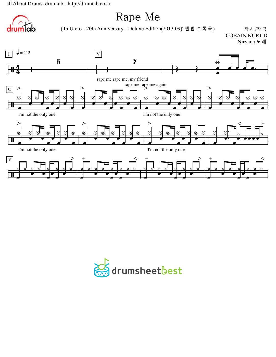 Rape Me preview page 1