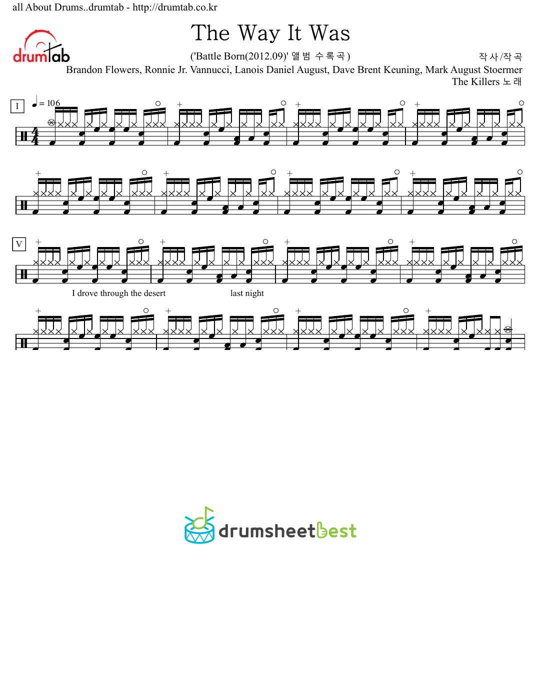 The Way It Was preview page 1