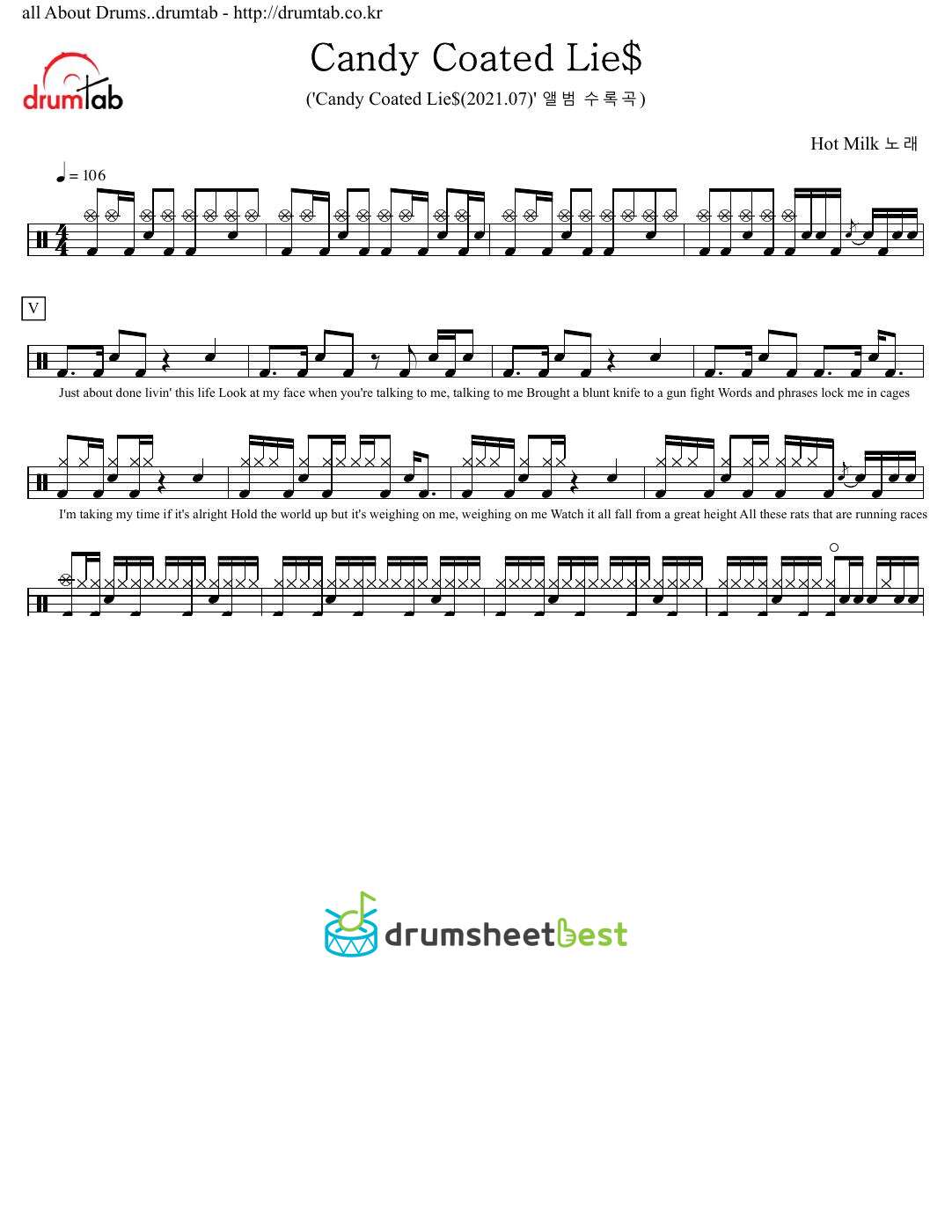 Candy Coated Lie$ preview page 1