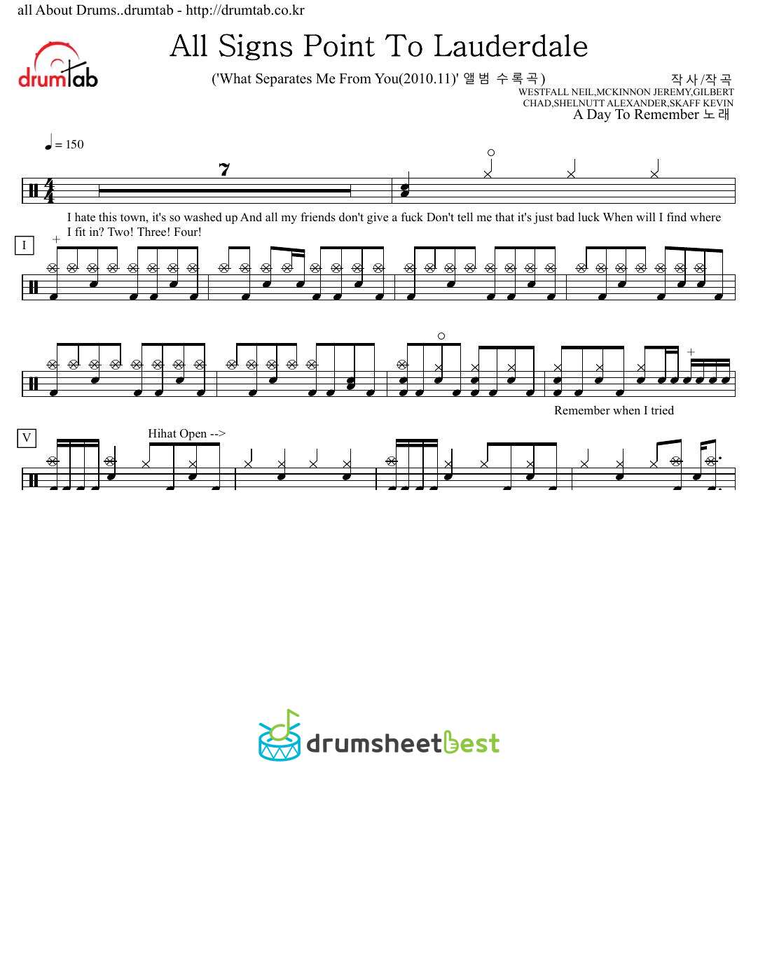 All Signs Point To Lauderdale preview page 1