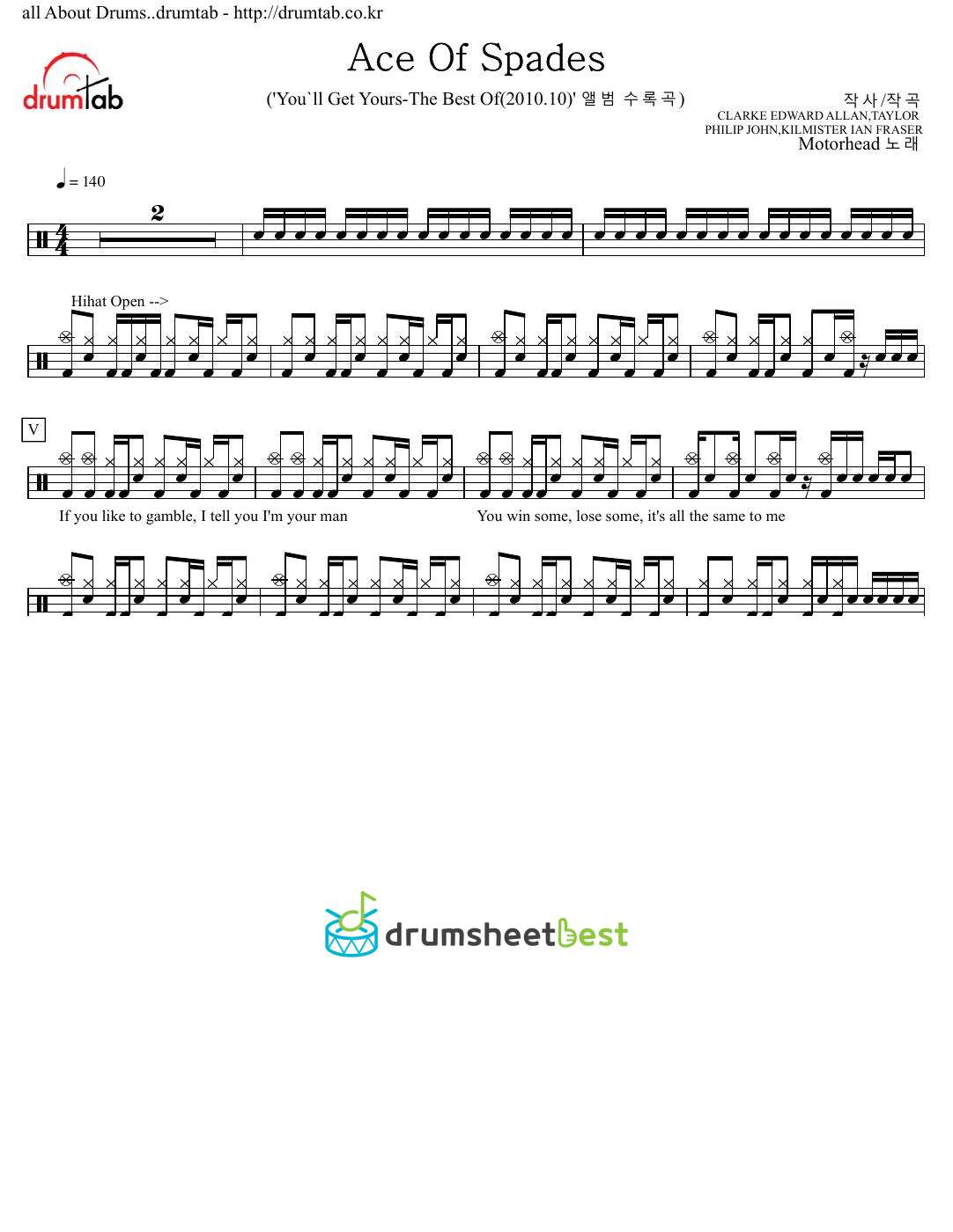 Ace Of Spades preview page 1