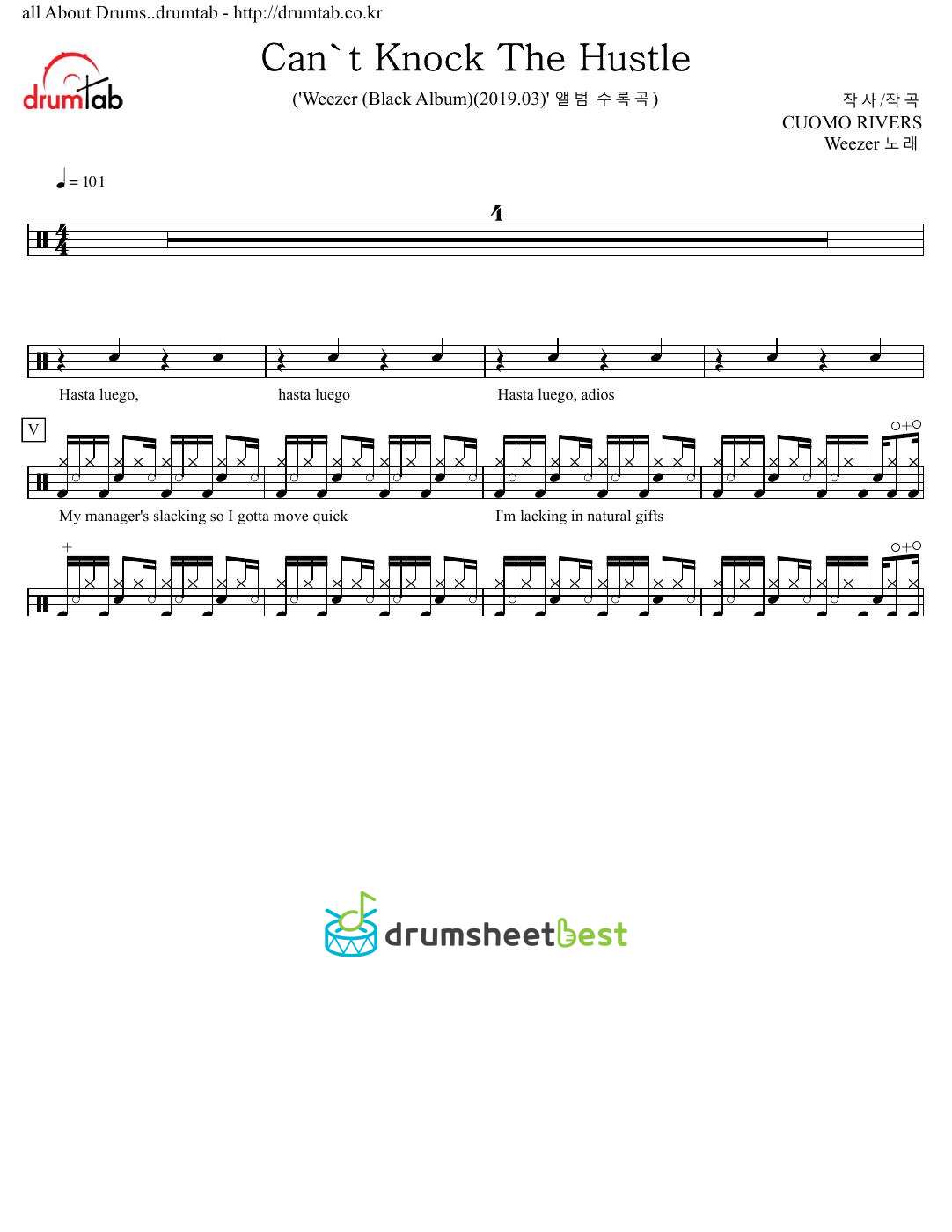 Can't Knock The Hustle preview page 1