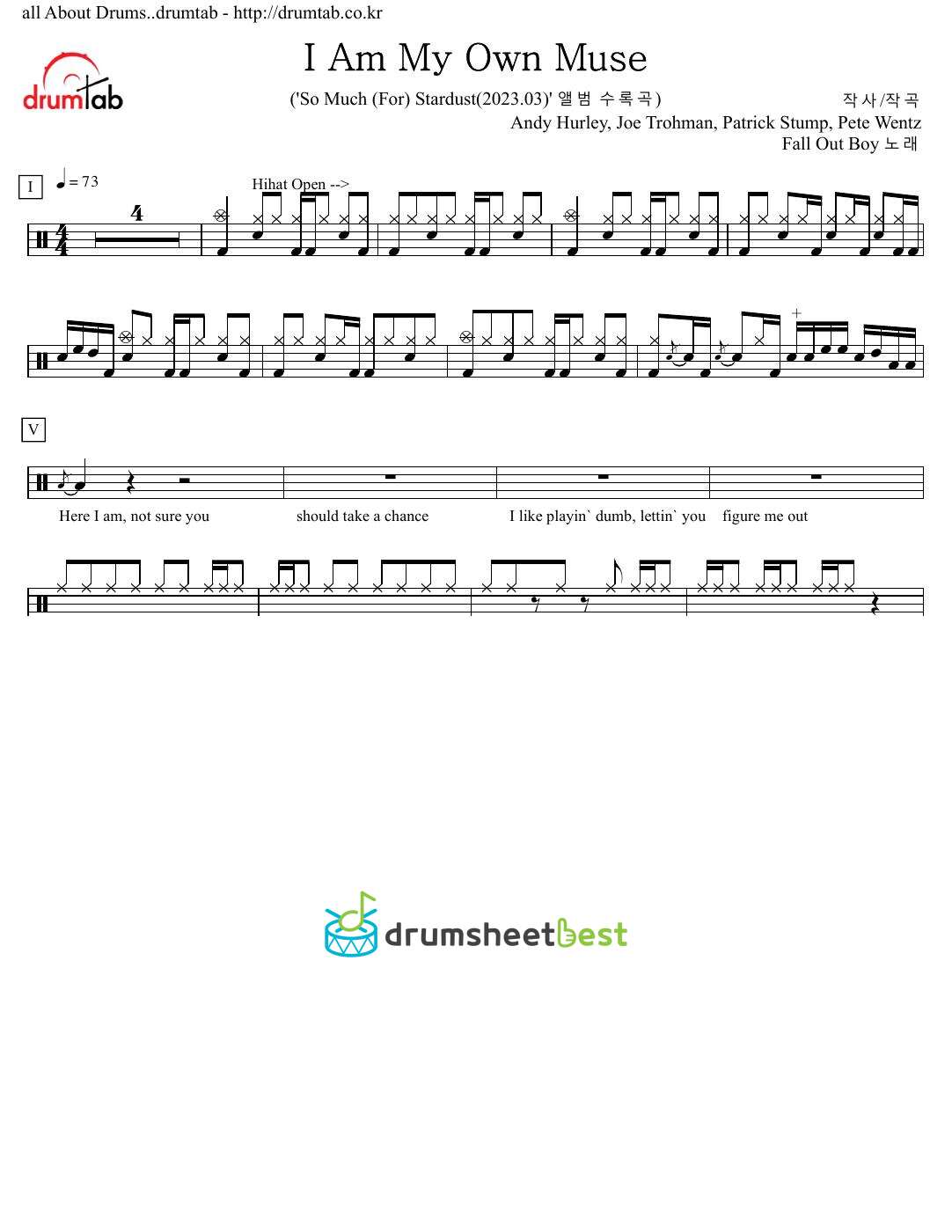 I Am My Own Muse preview page 1