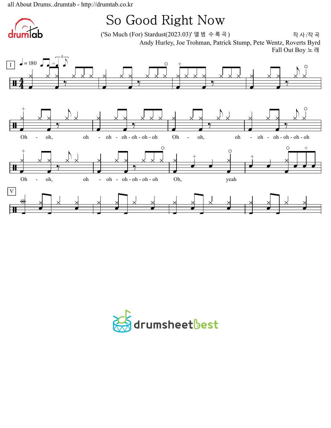 So Good Right Now preview page 1