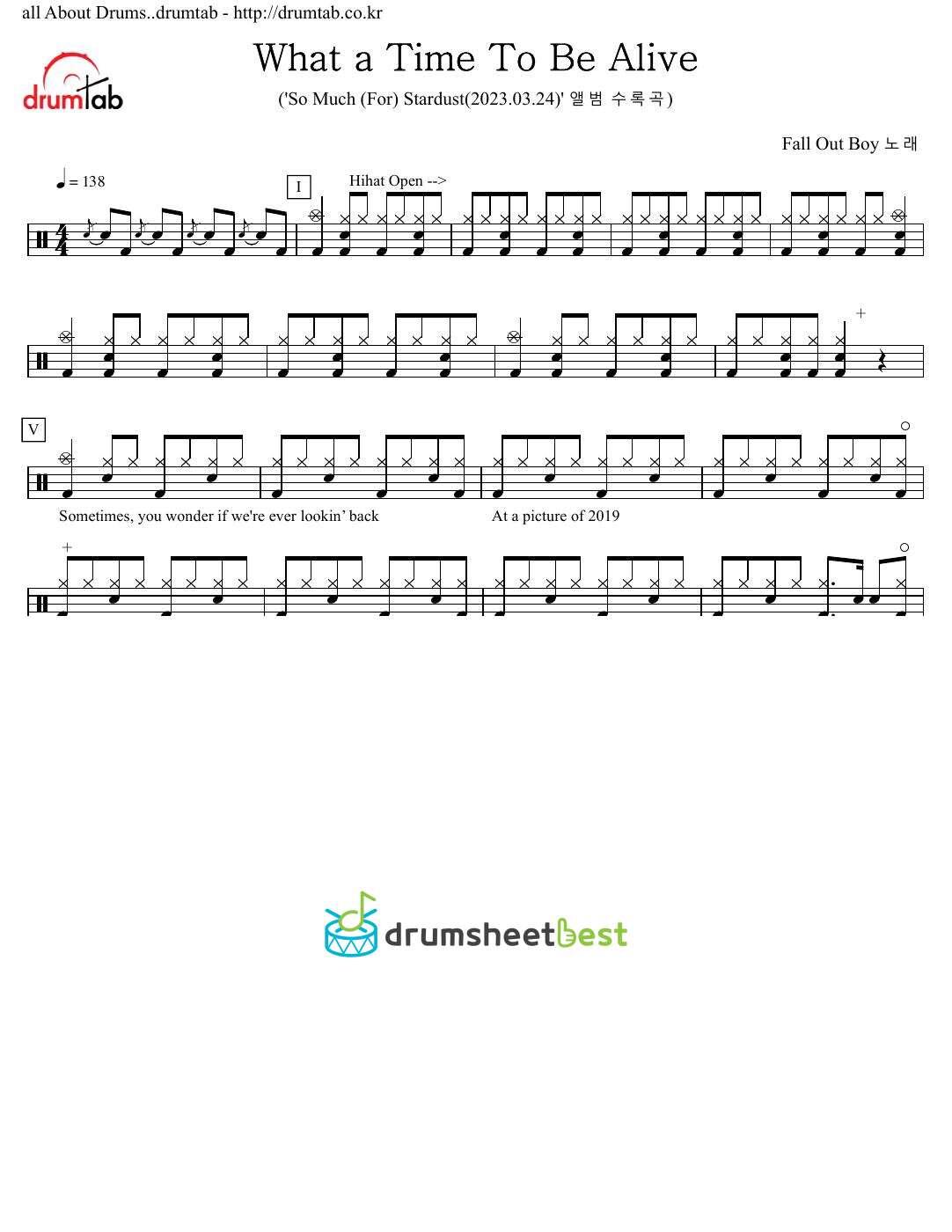 What a Time To Be Alive preview page 1