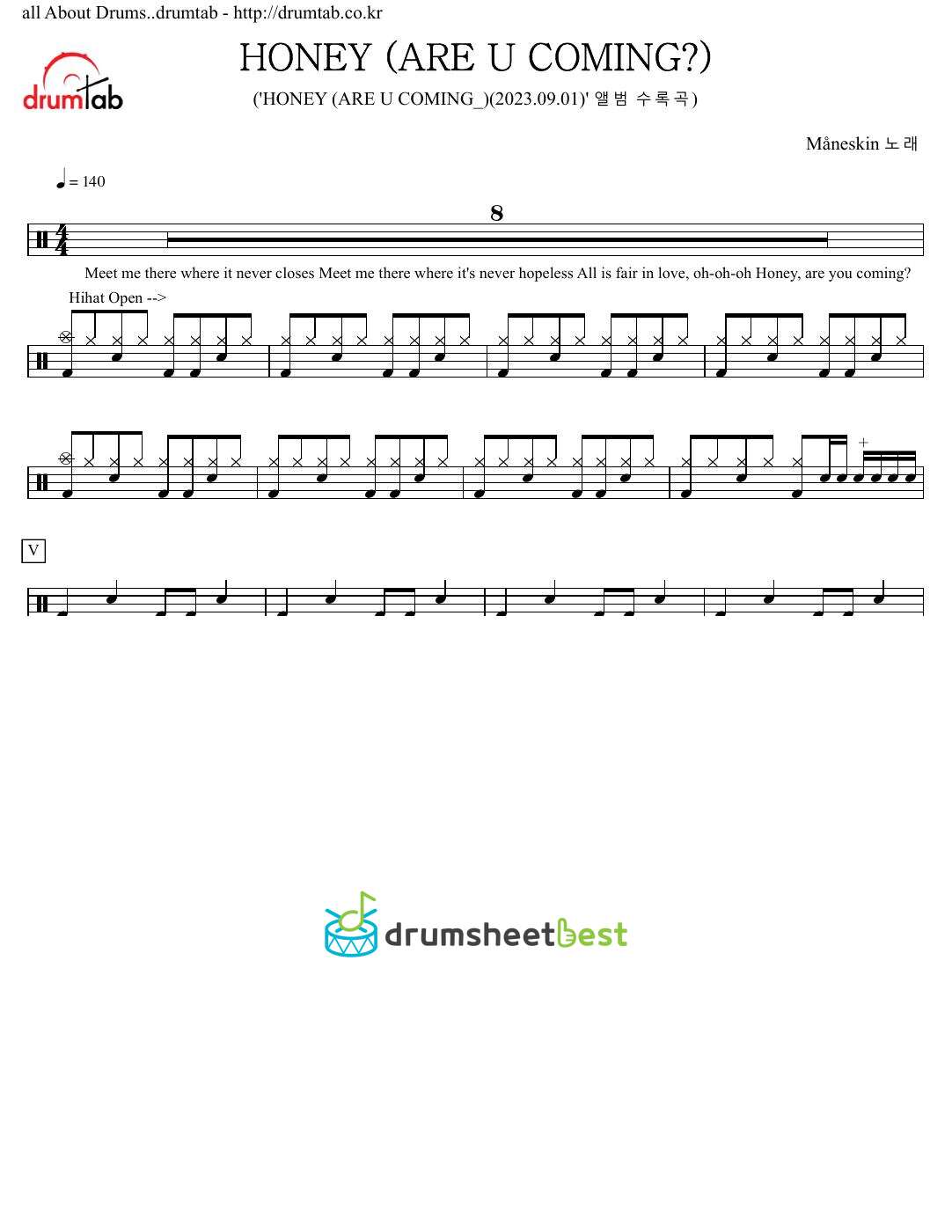 HONEY (ARE U COMING_) preview page 1