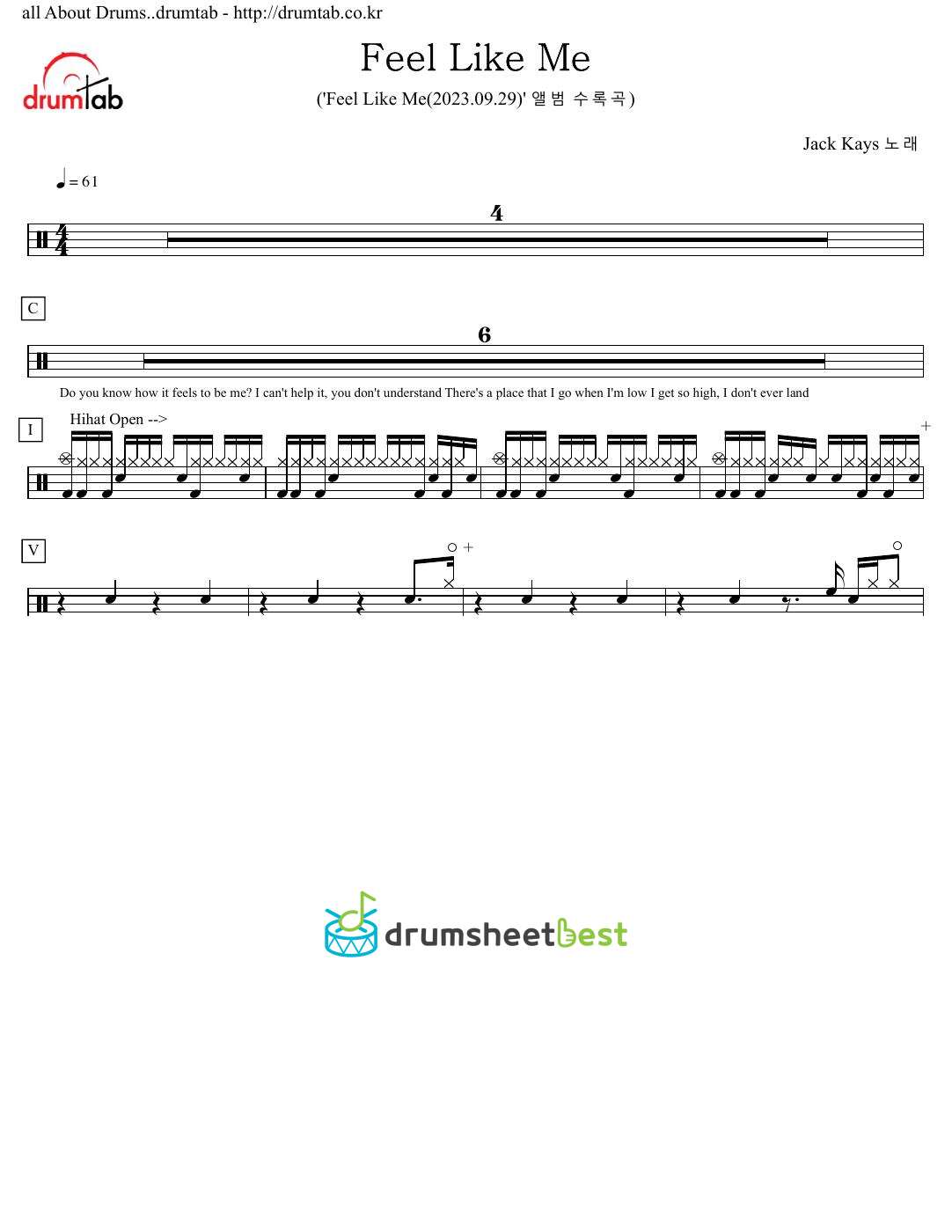 Feel Like Me preview page 1