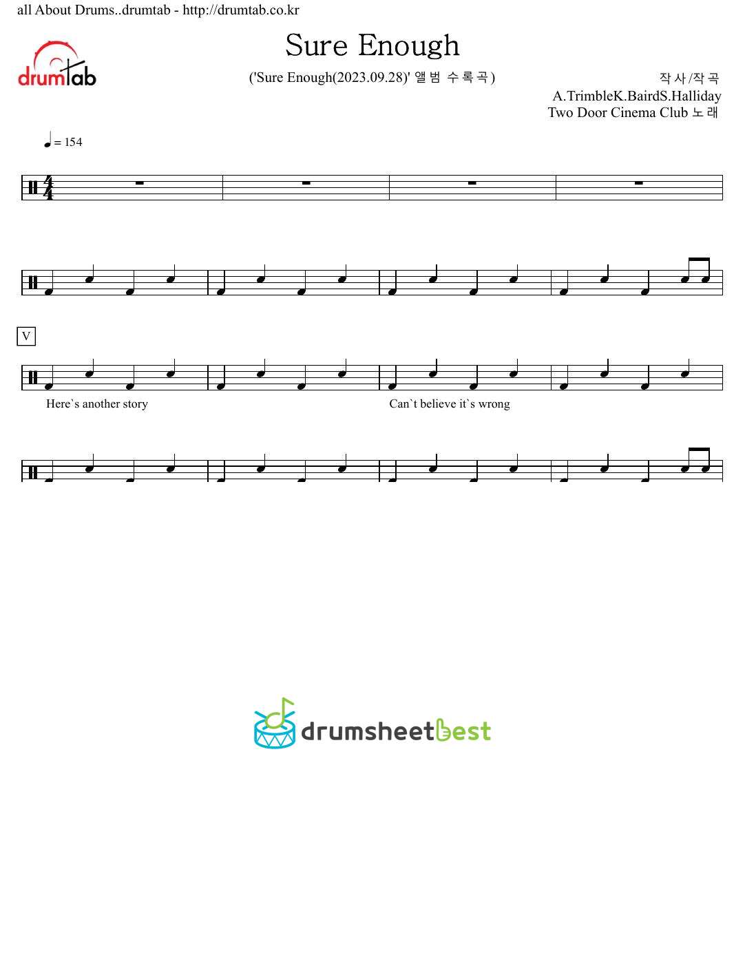 Sure Enough preview page 1