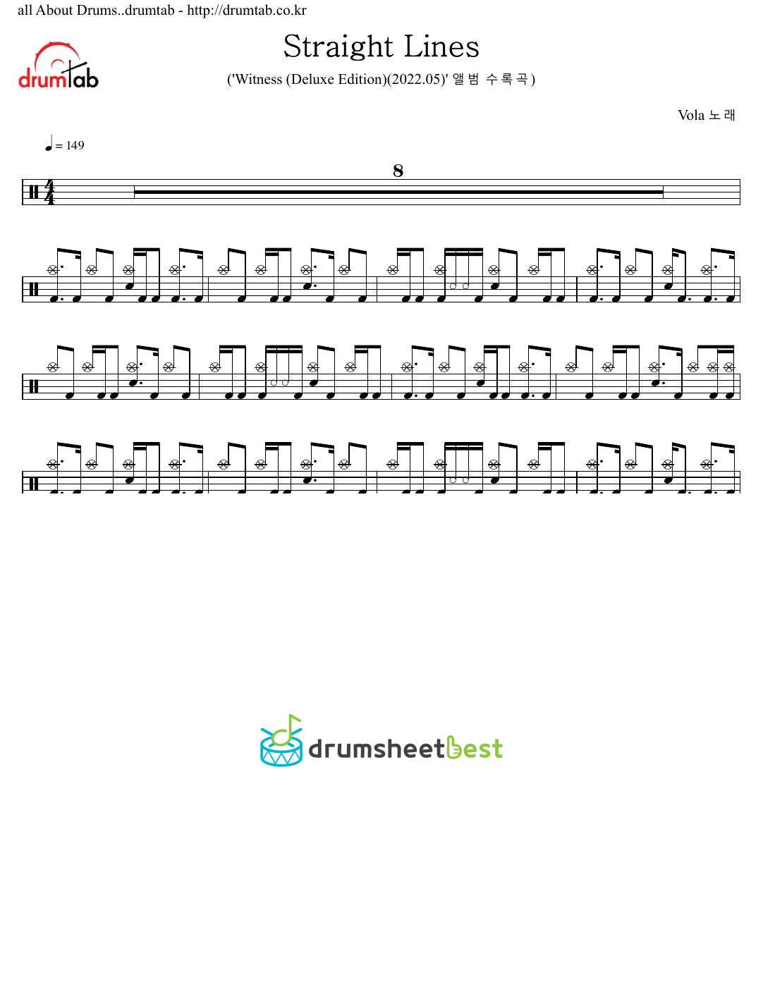 Straight Lines preview page 1