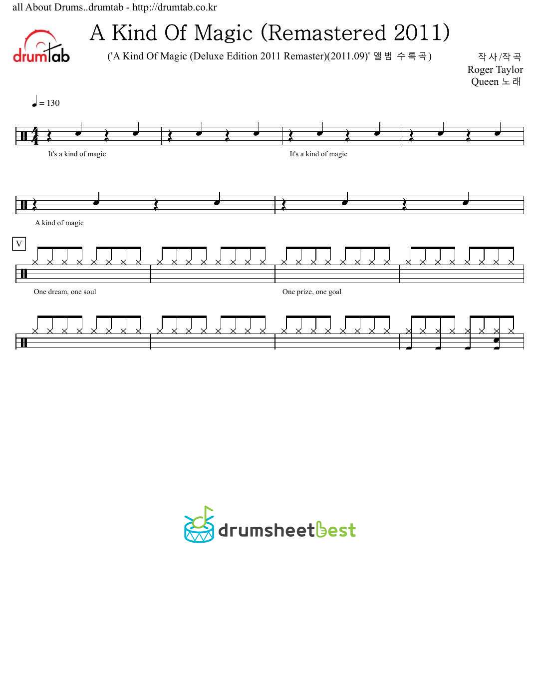 A Kind Of Magic (Remastered 2011) preview page 1