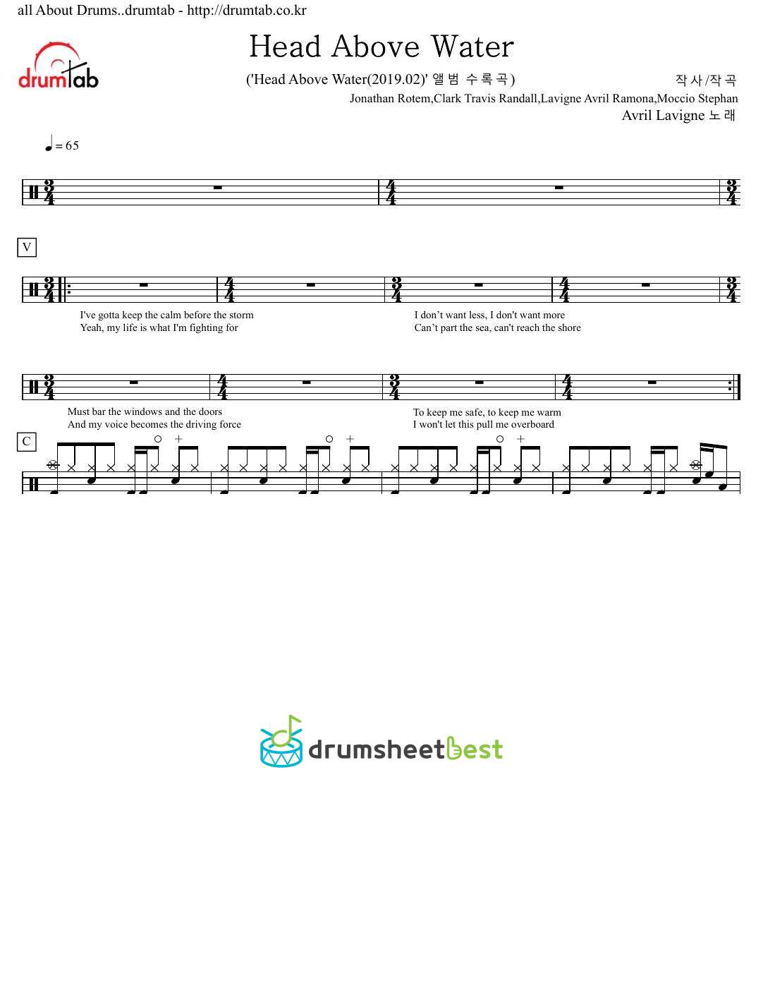 Head Above Water preview page 1