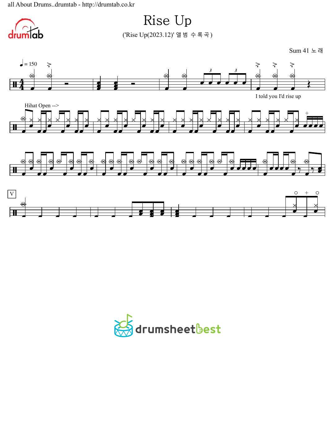 Rise Up preview page 1