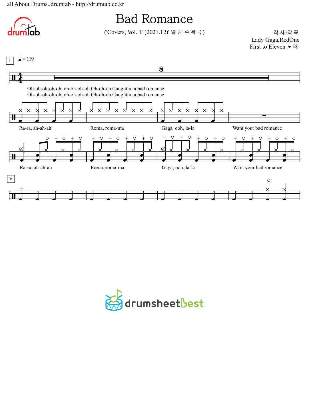 Bad Romance preview page 1