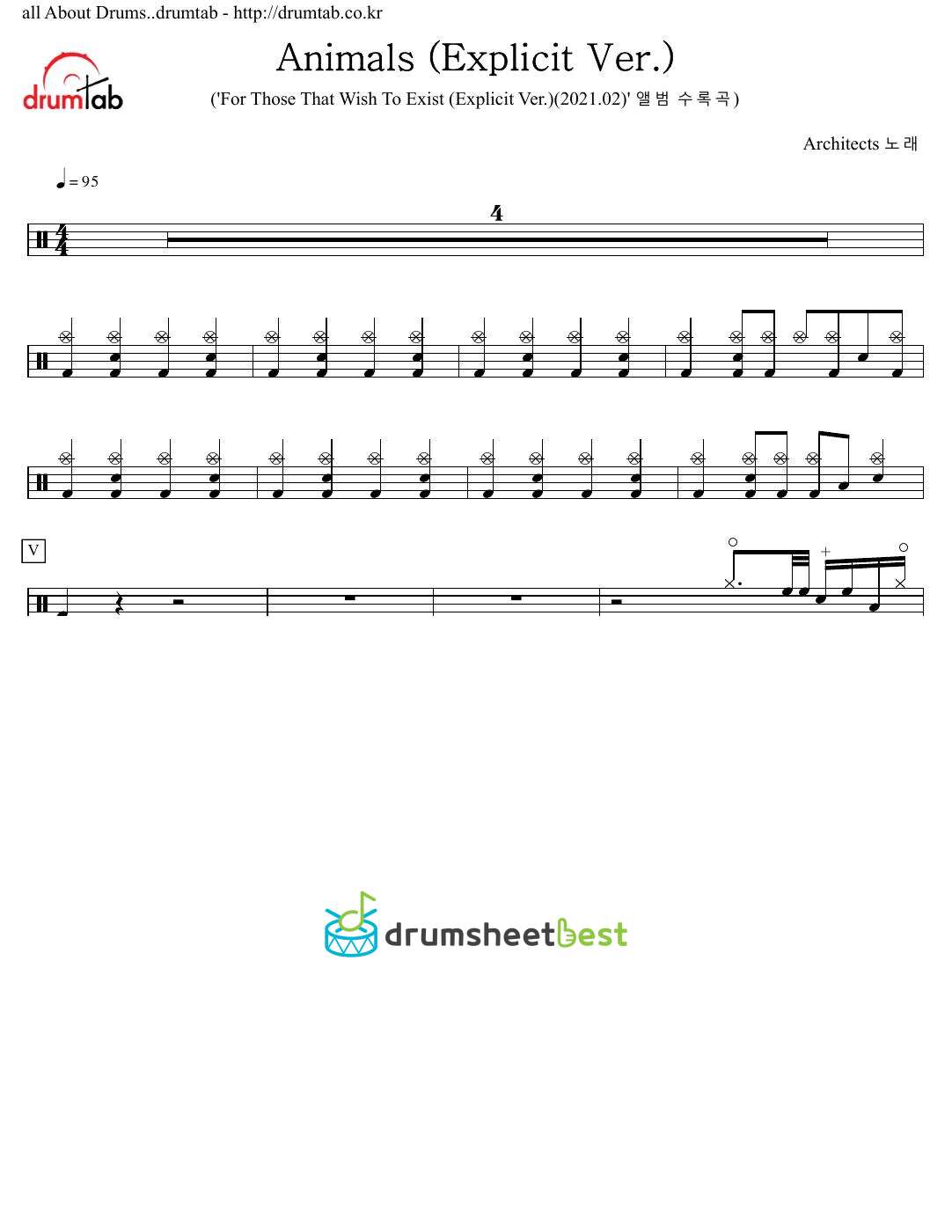 Animals (Explicit Ver.) preview page 1