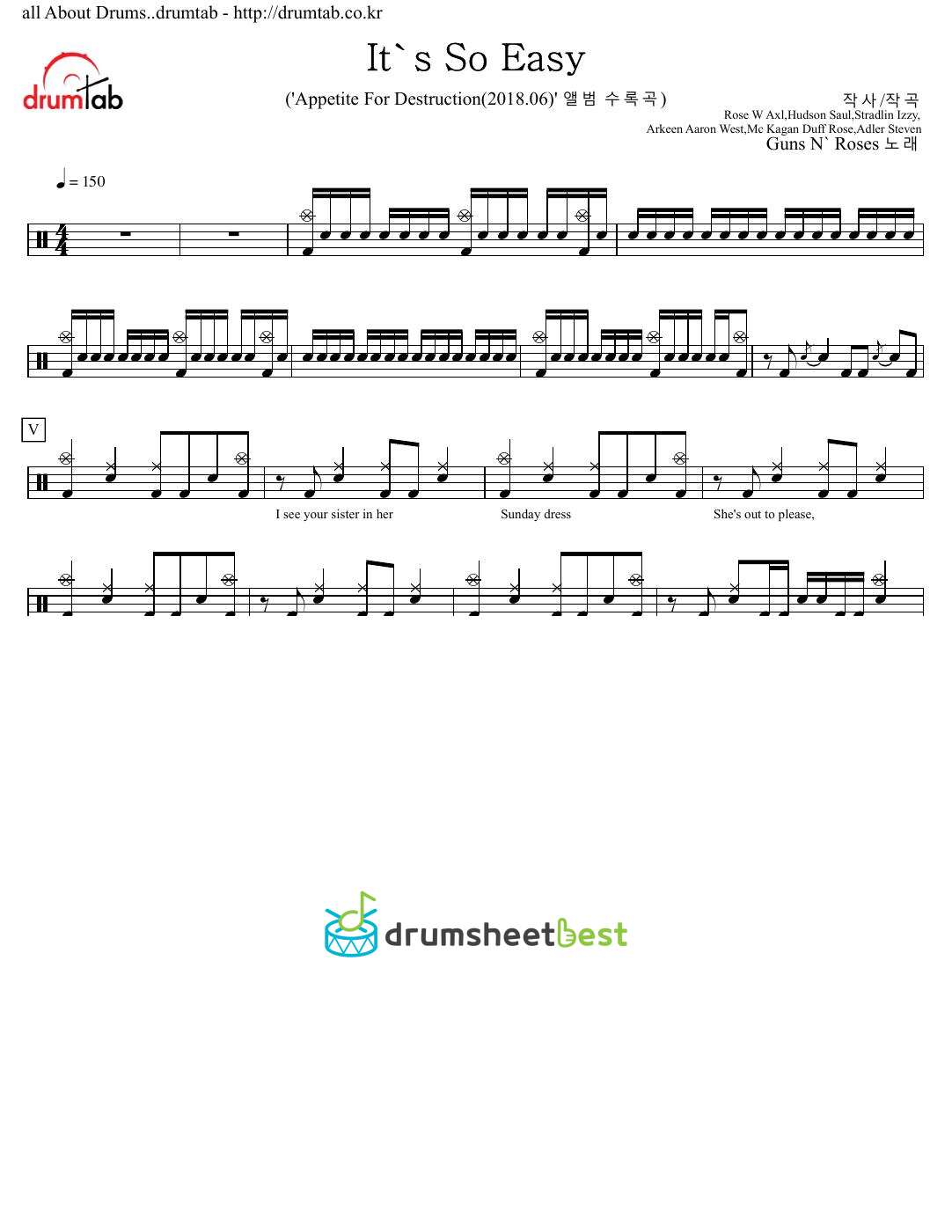 It's So Easy preview page 1