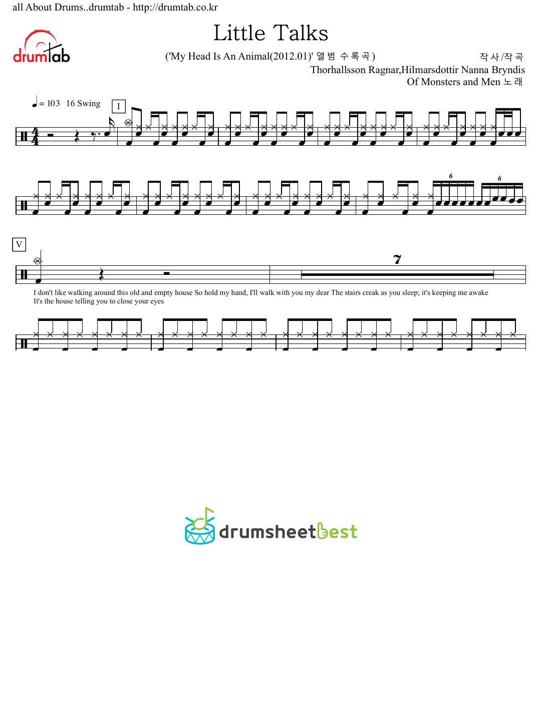 Little Talks preview page 1