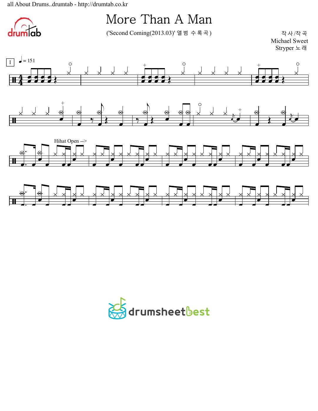 More Than A Man preview page 1