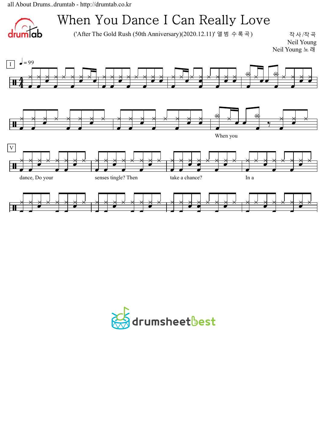 When You Dance I Can Really Love preview page 1