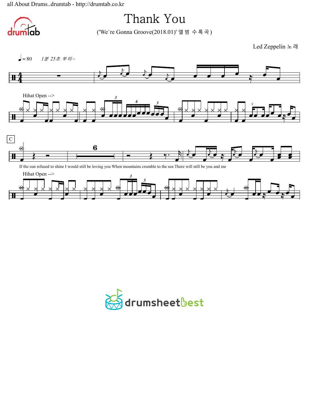 Thank You preview page 1