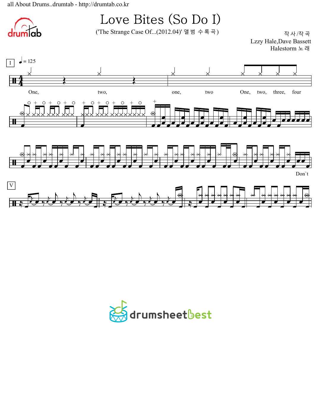 Love Bites (So Do I) preview page 1