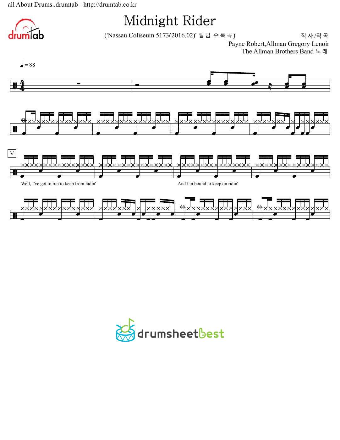 Midnight Rider preview page 1