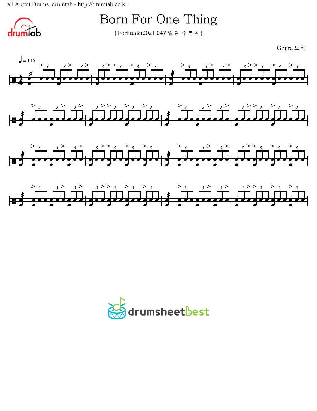 Born For One Thing preview page 1