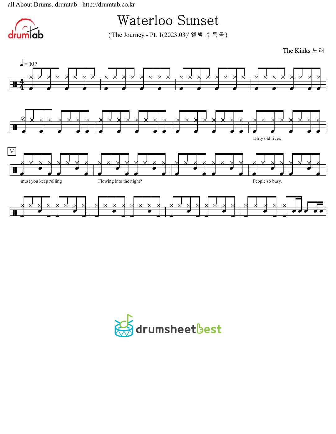 Waterloo Sunset preview page 1