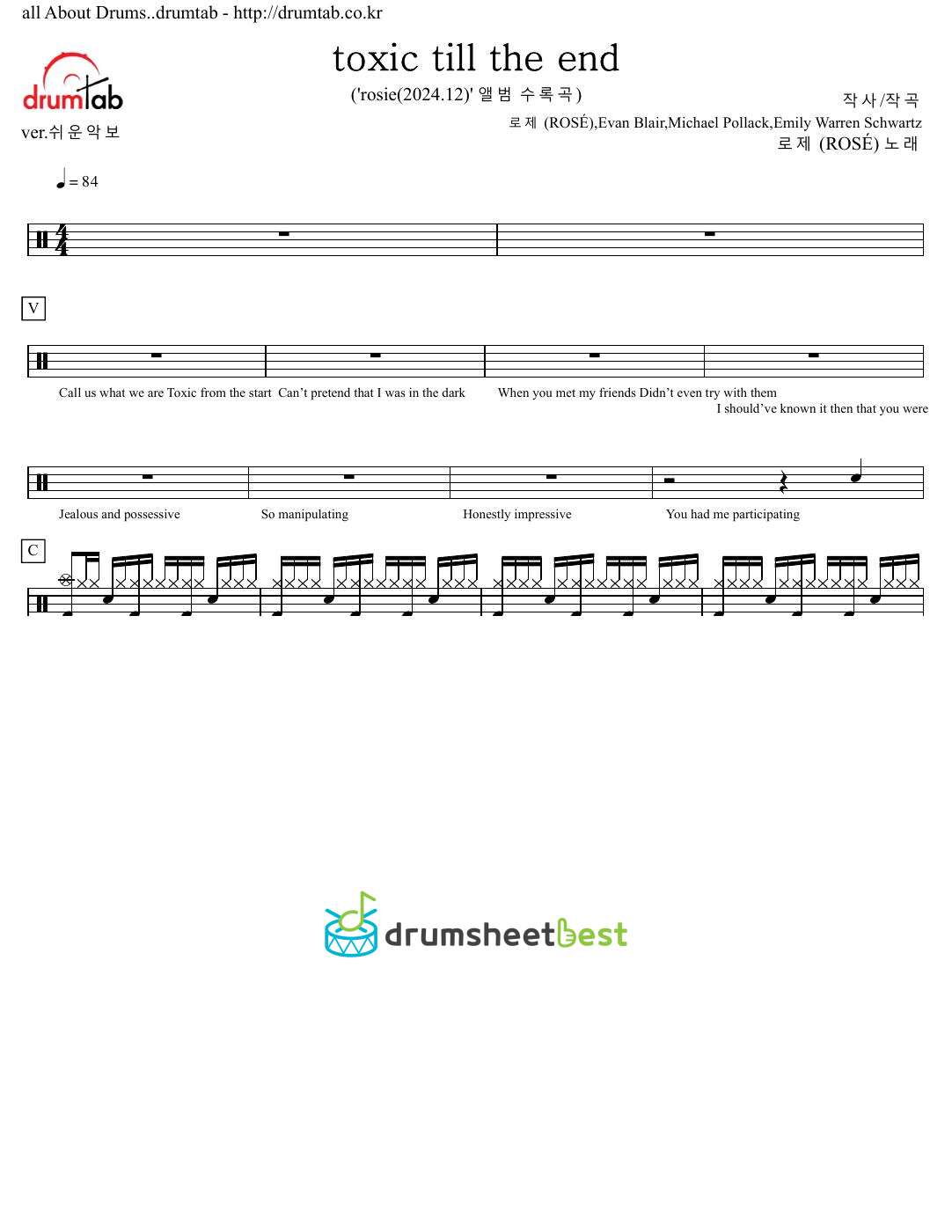 toxic till the end preview page 1