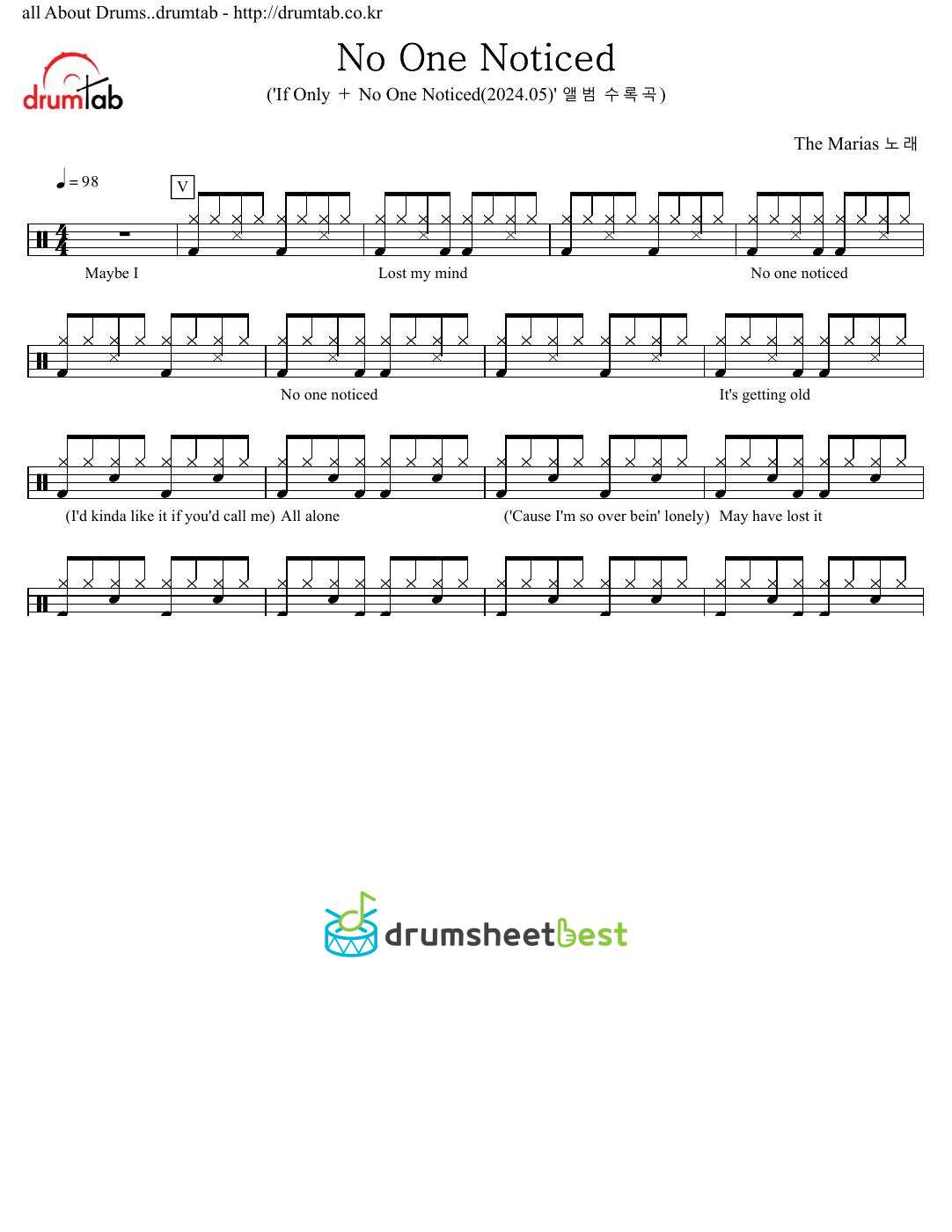 No One Noticed preview page 1