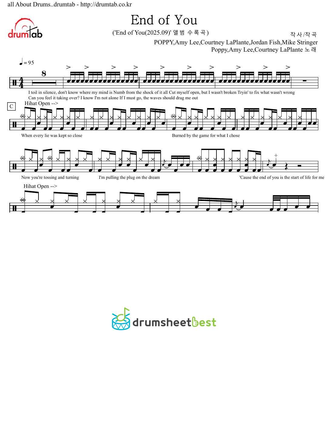 End of You preview page 1